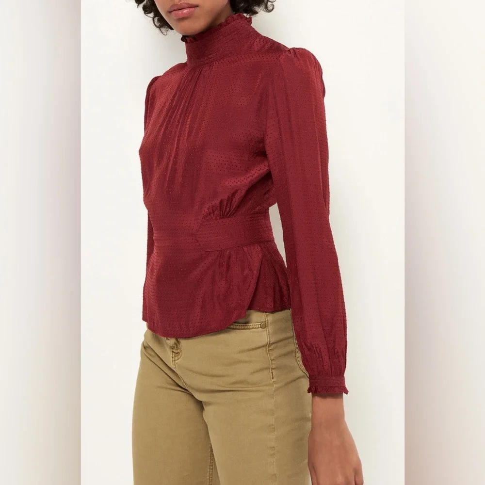 ba&sh polyester viscose